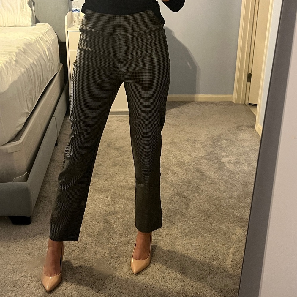 Work straight leg pants